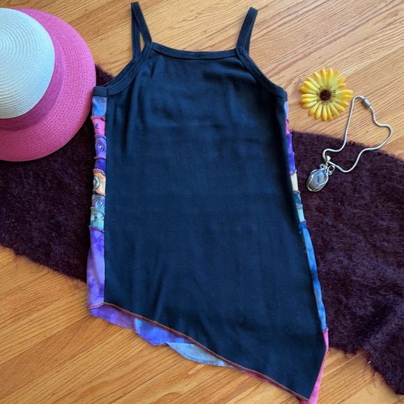 🌺 COLORFUL 100% Cotton Tank Made in Nepal Sz. S! - Picture 8 of 8